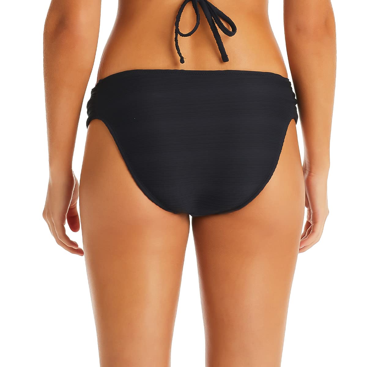 Jessica Simpson Pantalones de Bikinis para Mujer con Fruncido Lateral Bragas de Bikini Mujer (Pack de 1)