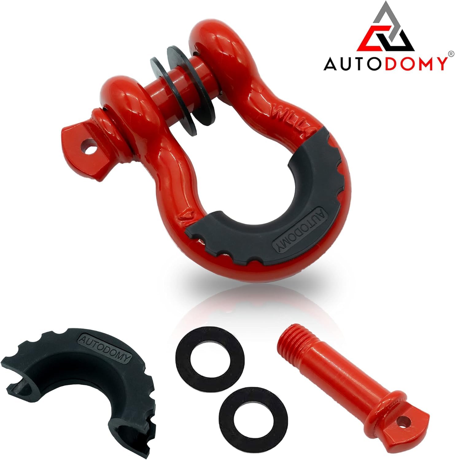 Bollisate Schleppwinden Schäkel 19mm - 19 Tonnen Bruchlast Für Offroad Abschlepphaken