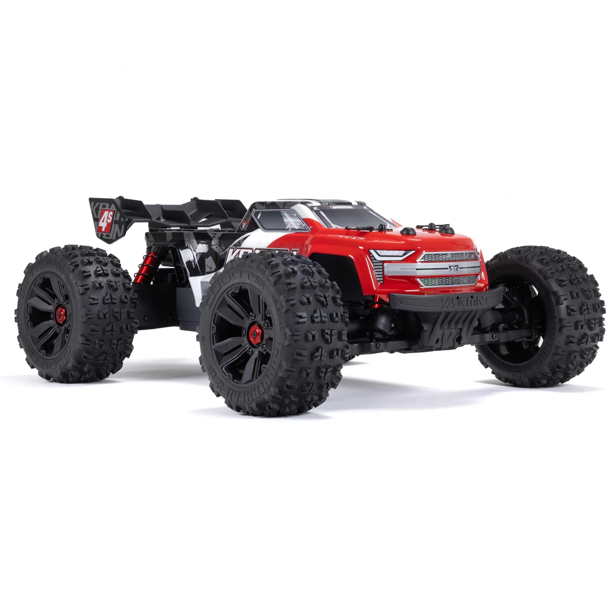 Photo 1 of ARRMA RC Truck KRATON 4X4 4S BLX 1/10TH 4WD Speed Monster Truck RTR (Battery and Charger Not Included), Red, ARA4408V2T3