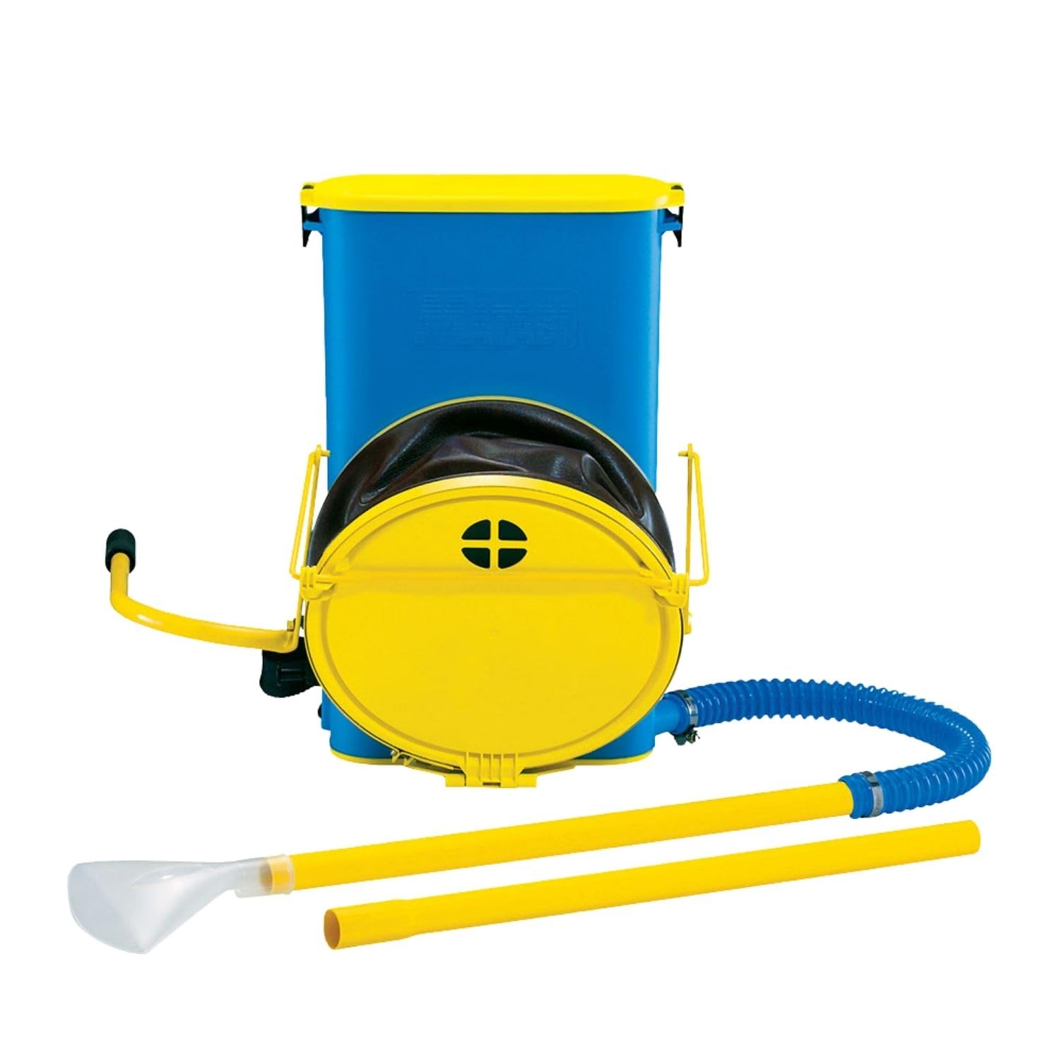 Matabi Polmax - Poudreuse Terre De Diatomée Et Soufre - 9 L | Pour engrais en poudre, avec diffuseur orientable, poudreuse dorsale, adaptée aux produits d’origine naturelle