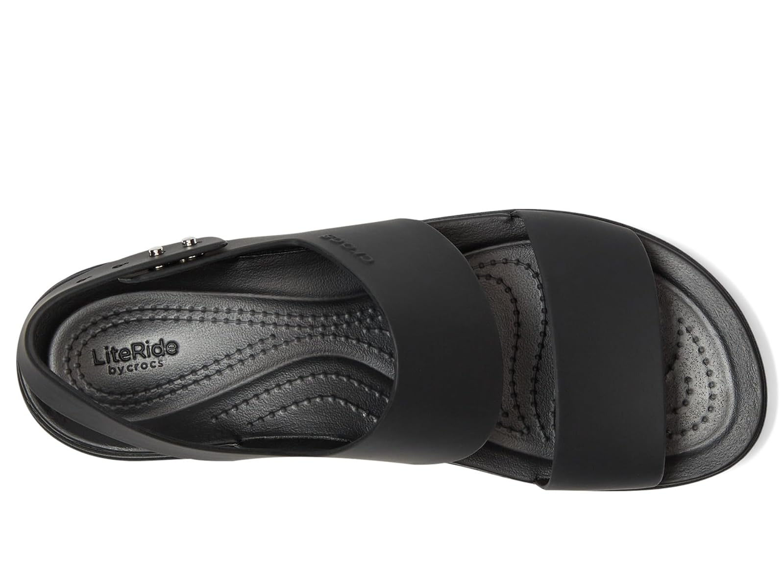 Woman's Sandals Crocs Brooklyn Low Wedge - Picture 3 of 34