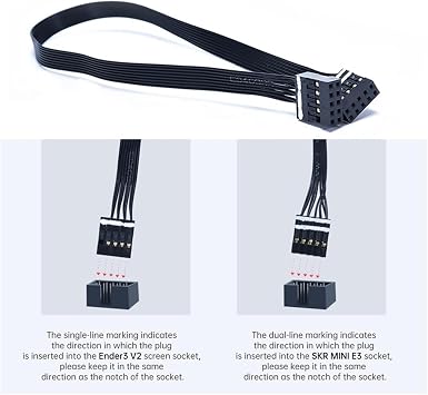 BTT SKR Mini E3 V3.0 Motherboard with TMC2209 UART VS SKR 2 3D Printer Mainboard,Compatible with Ender 3 Ender 5 Pro CR 10(SKR Mini E3 V3.0)