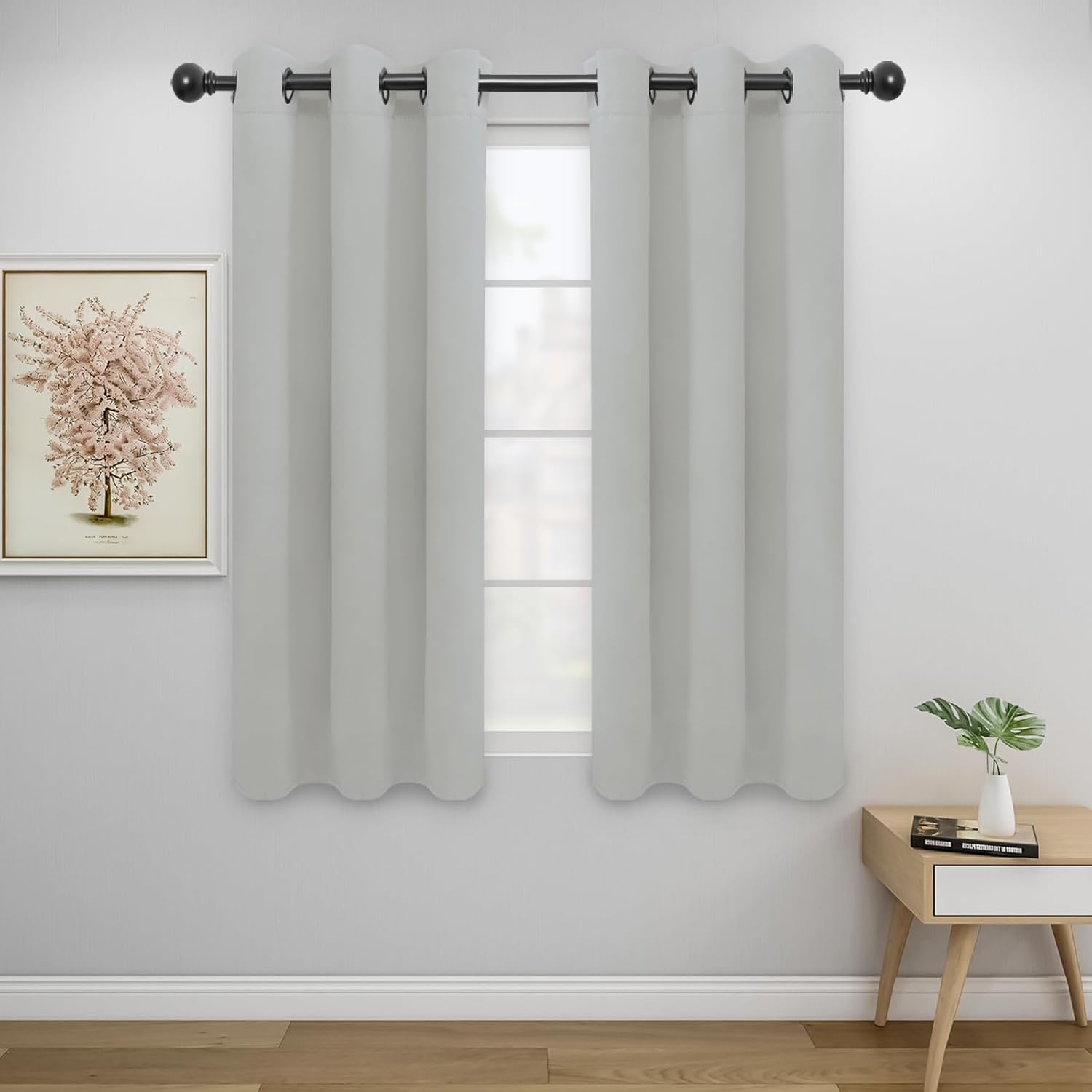 EasyGoing Blackout Curtains for Bedroom, Solid Thermal