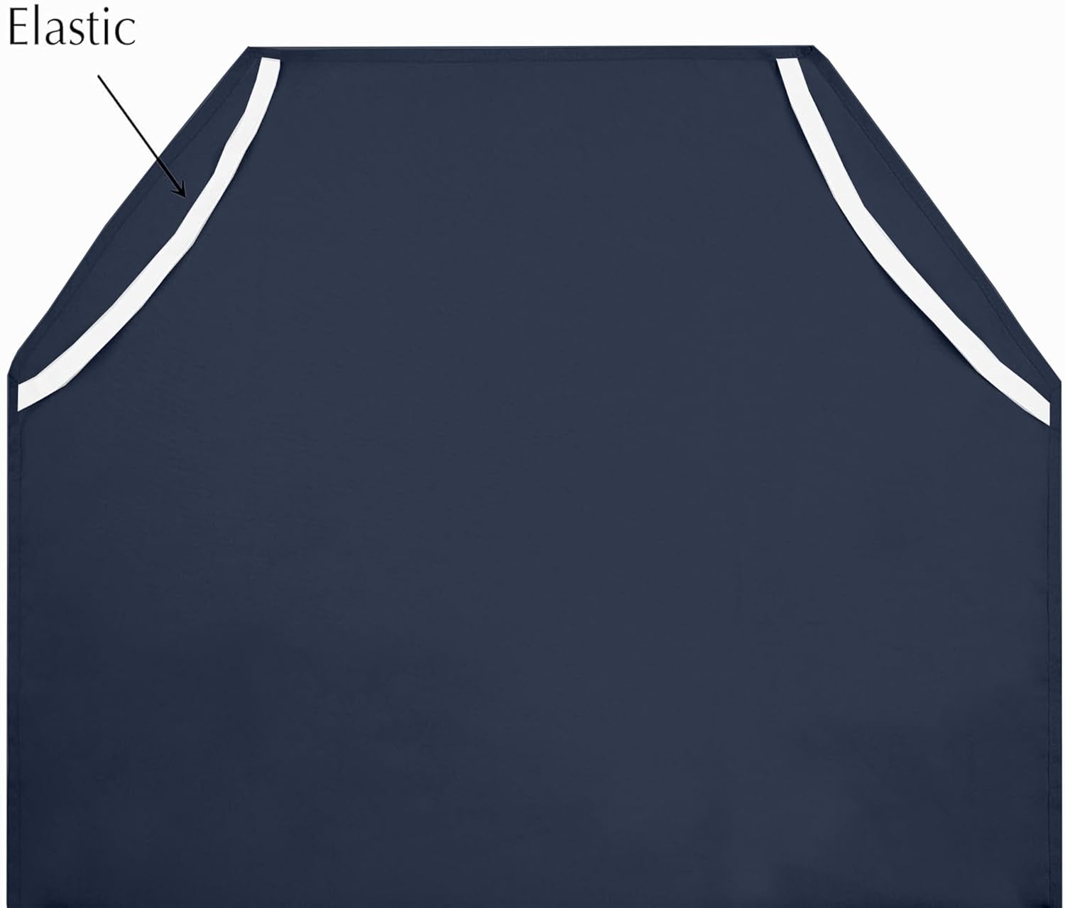 10 Pack Daycare Cot Sheets, 22" x 40" Daycare Cot Size Sheet with Corner Elastic Loops for Child Boys Girls, Breathable, Durable & Easy Care Nap Mat Bedding for Toddlers & Preschoolers, Navy Blue