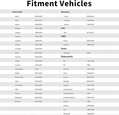 Miniatura 3 de 13587697, interruptor de presión refrigerante para Chevrolet Astra, Aveo, 5, Beretta, Camaro, Caprice, Cavalier, Córcega, Corvette, Epica.GMC,