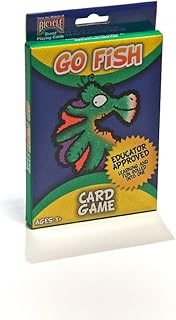 Hoyle Go Fish Kids Playing Cards - 1 Deck 2.3 Inch x 3.5 Inch