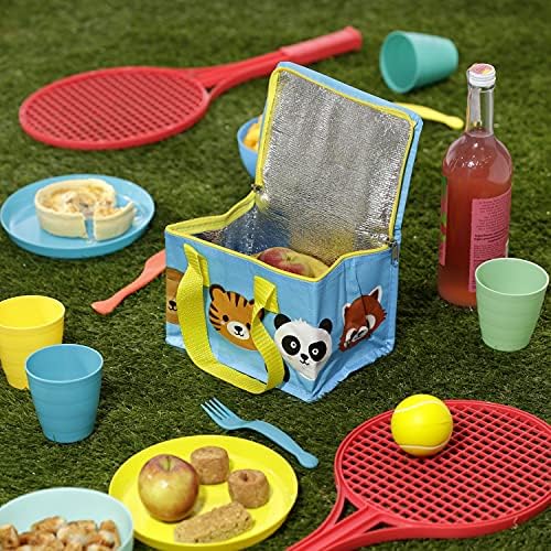 Puckator Adoramals Woven Cool Bag Lunch Bag Home Office School Travel Camping Picnic Height 16cm Width 21cm Depth 14cm