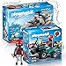 Produktbild PLAYMOBIL 6879 Ganoven-Quad mit Seilwinde 9364 Amphibienfahrzeug  Das ultimative Verbrecher-Duo für actiongeladene Verfolgungsjagden zu Land und Wasser!