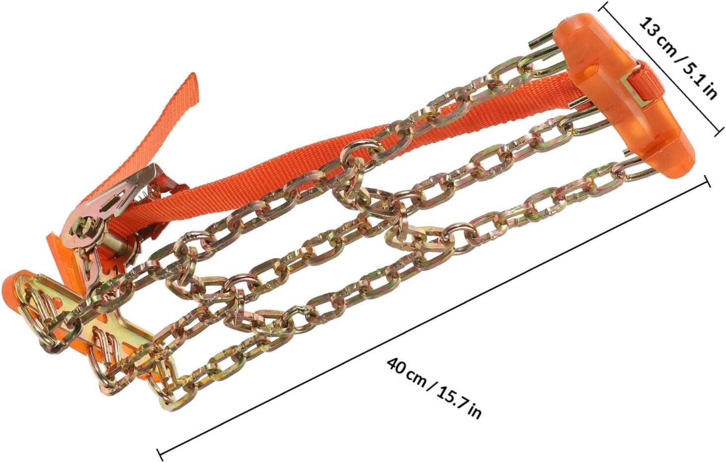 Universal Car Anti-skid Tire Chains Vehicle Traction Chains for Suv Passenger Vehicles All-season Sturdy Tire Wheel Grip