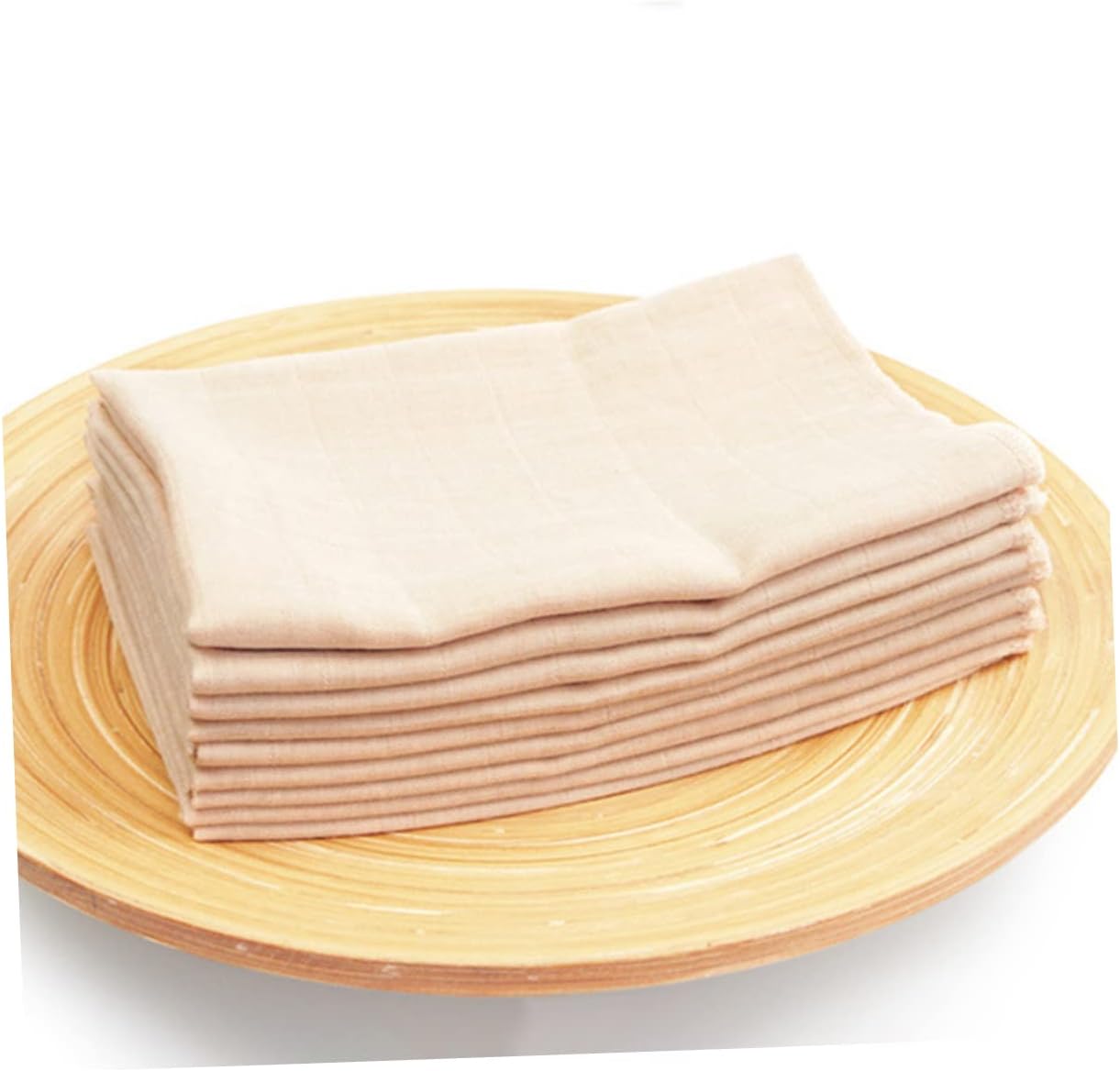 8pcs Double-Layer Cotton Drool Towels for Newborns Soft and Absorbent Handkerchiefs for Feeding and Spit-up Multi-use Face Towels for Boys and Girls