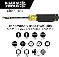 Vista 7 de Klein Tools K12035 Klein-Kurve - Cortadores de alambre, herramienta de pelado de cables resistente y destornillador ajustable 14 en 1 con enchufe