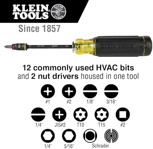Miniatura 4 de Destornillador, destornillador ajustable 14 en 1 y destornillador de trinquete multibroca 32305, herramienta 15 en 1 con Phillips, ranurado,