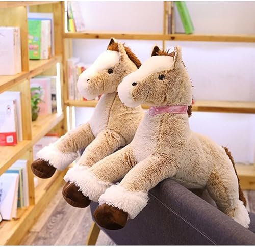 Miniatura 2 de Caballo gigante de peluche, juguete de peluche lindo, 47 pulgadas para niñas y niños (ma 120cm)