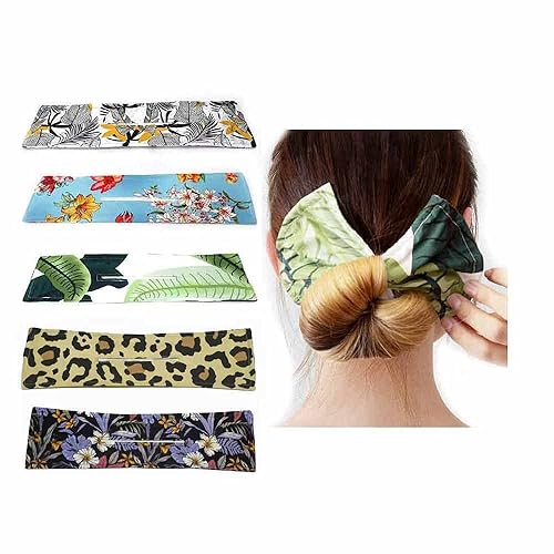 Moño hábil para el cabello, clip mágico para peinado francés, moldeador de moños, peinado francés, moño de dona, diadema de moda, flexible,