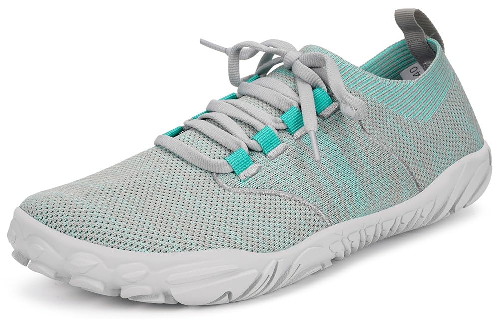 Intini Zapatillas Minimalistas Descalzo Hombre Mujer Calzado Deportivo de Exterior para Correr Tenis Fitness Ligero Zapatos Barefoot Flexíveis Transpirable 37-48