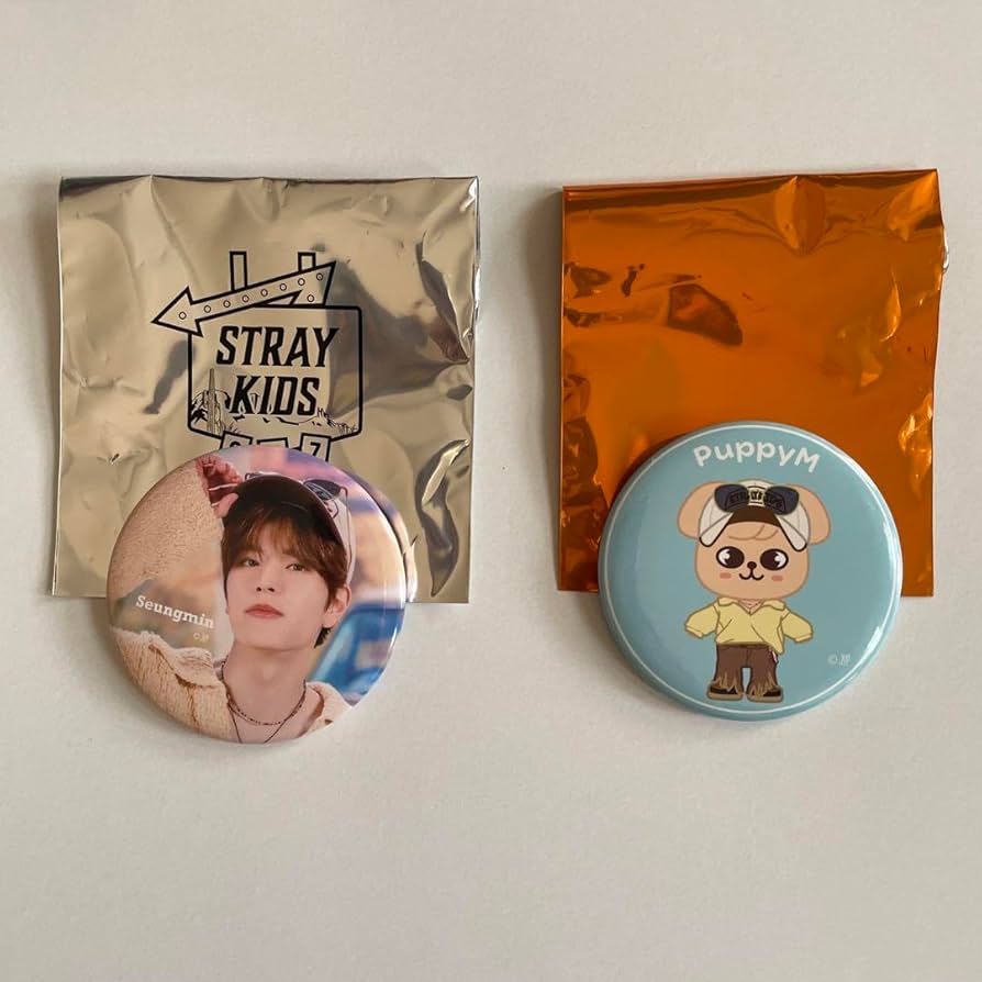 スキズ　ランダムバッジ ランダム缶バッチ（全16種のうちランダム1個）/ Stray Kids