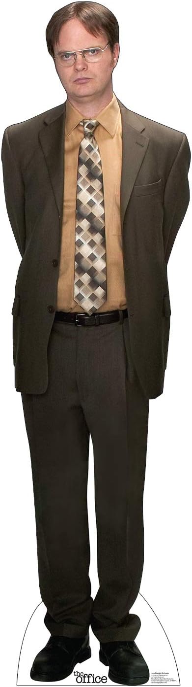 Advanced Graphics Dwight Schrute Life Size Cardboard Cutout Standup - The Office (TV Series)