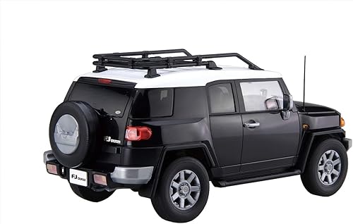 Miniatura 5 de Fujimi Modelo NX9EX-1 124 Auto Next Series No. 9 EX-1 Toyota FJ Cruiser (negro de dos tonos) modelo de automóvil de plástico codificado por colores