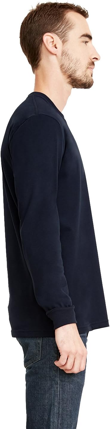 Next Level Sueded Long-Sleeve Crew (6411) - Image 2