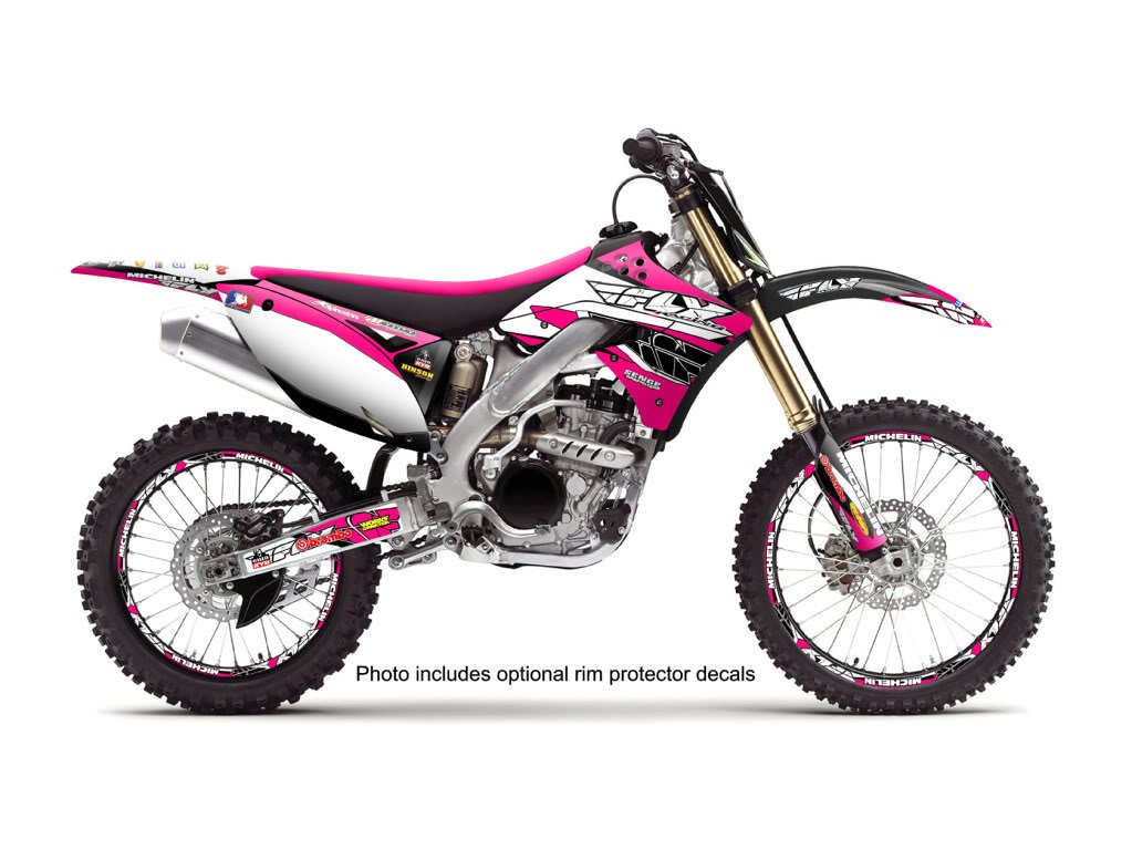 Amazon.com: All Years KDX 50 13 Fly Pink Senge Graphics Complete