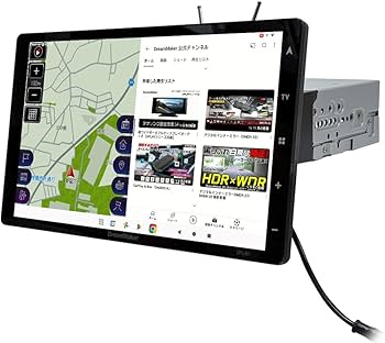 DreamMaker ディスプレイナビ9インチ PN0908A｜9インチフルセグTVポータブルナビ 2025年度版ゼンリン