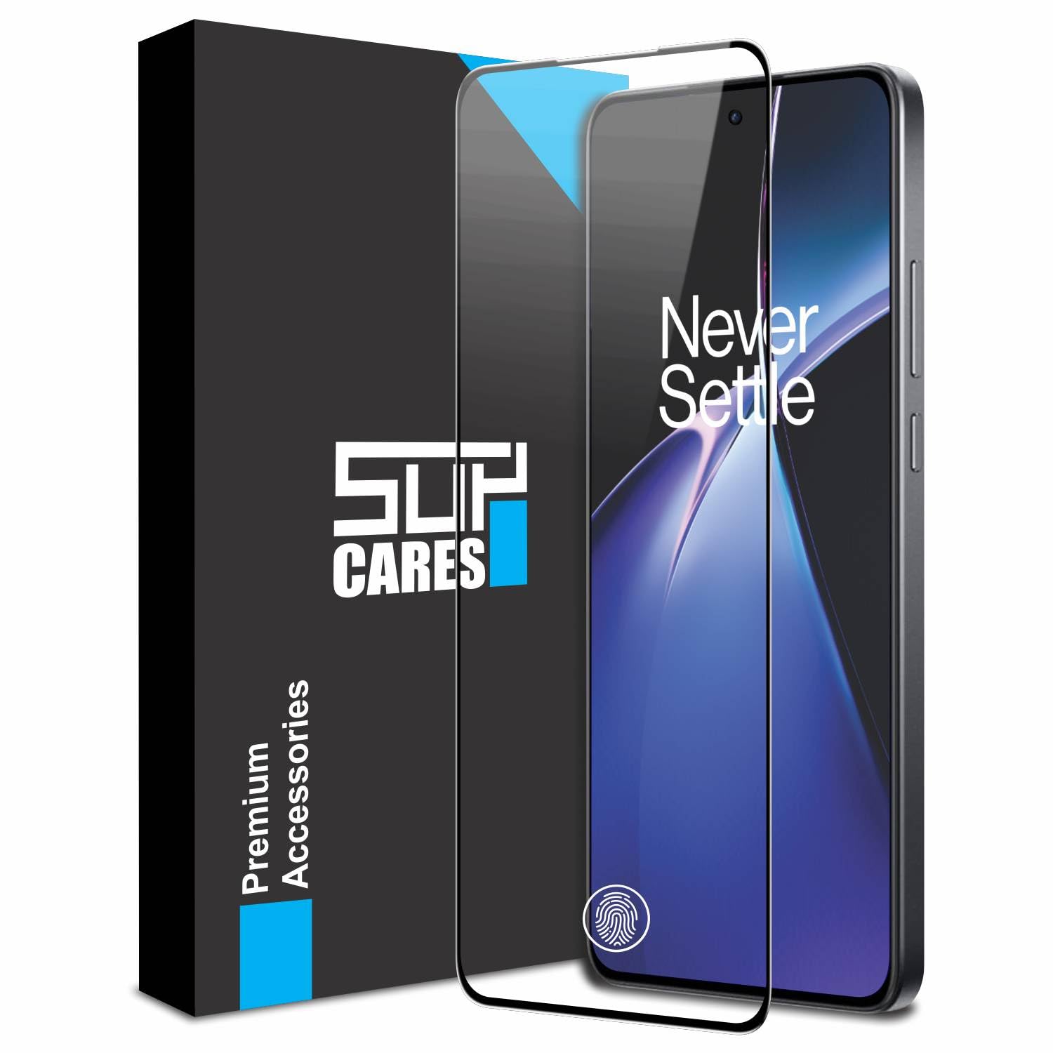 SupCares Tempered Glass for OnePlus Nord CE 4 (6.7 Inch) With Installation Kit | Military-Grade Gorilla Screen Protector | Edge to Edge Coverage | Black-image-40