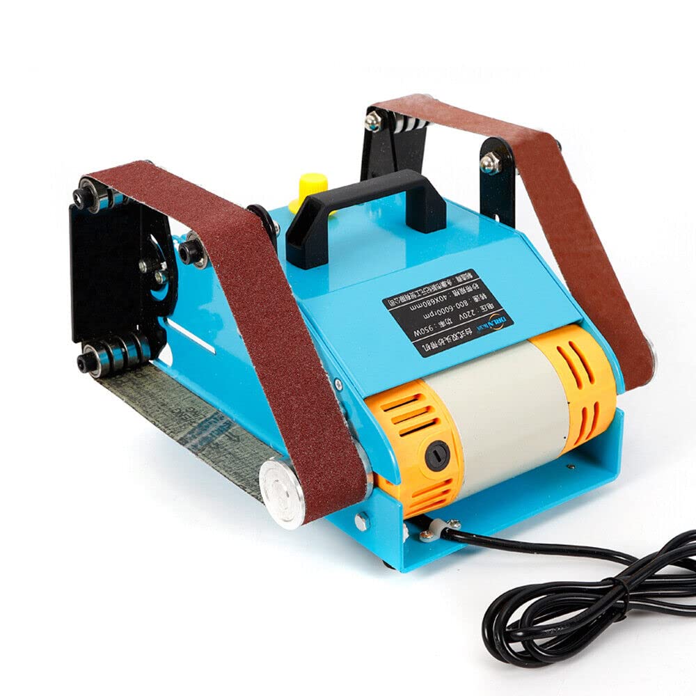 Smerigliatrice a nastro elettrica 950W - Levigatrice e lucidatrice