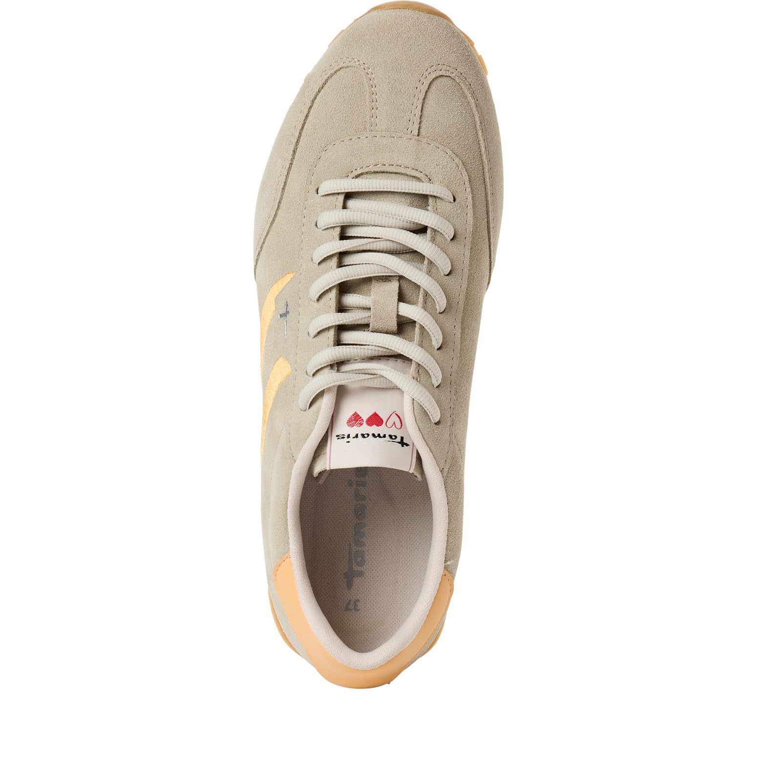 Tamaris Damen Low-Top Sneaker, Frauen Sneaker,Wechselfußbett,Comfort Lining