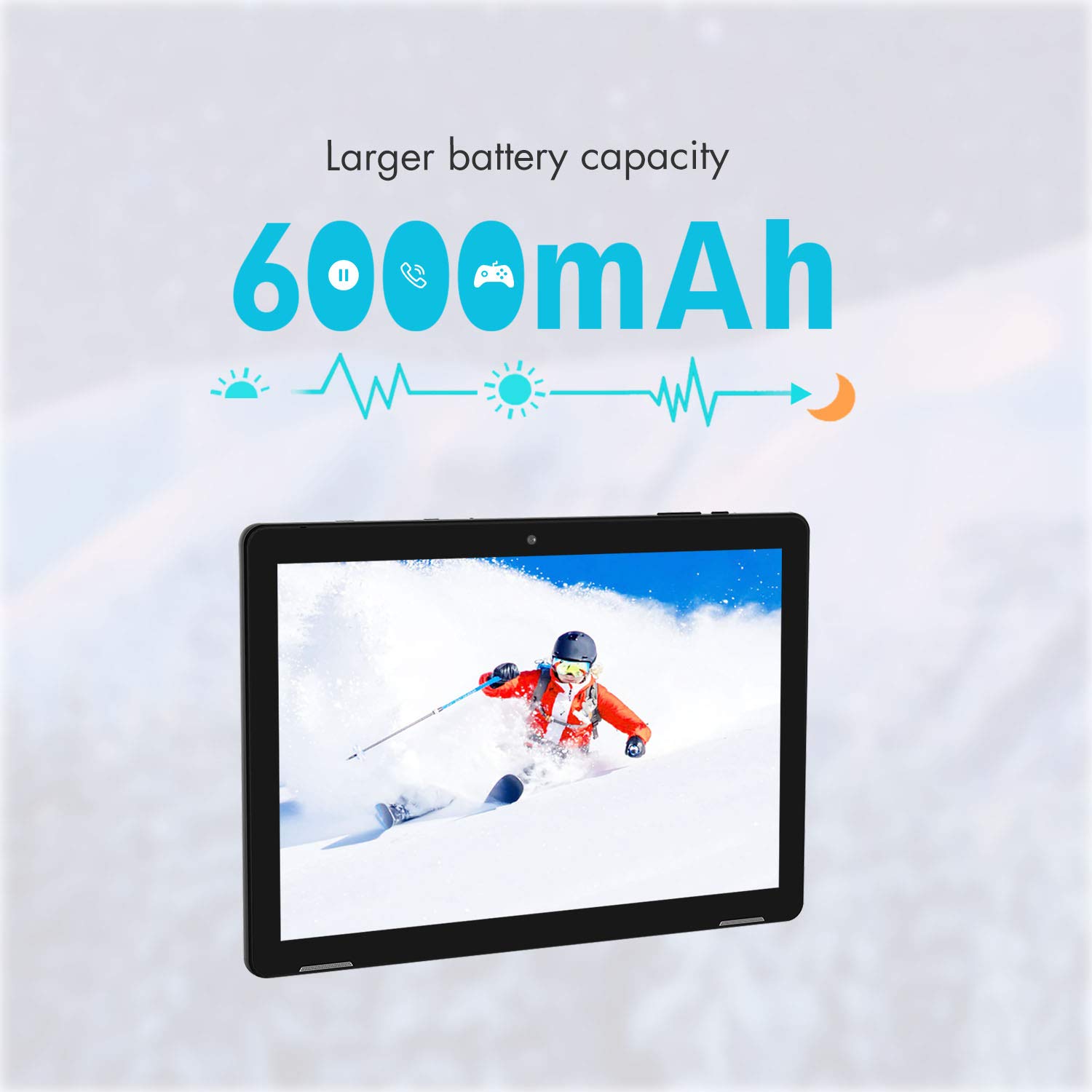 HAOQIN H10 tablet 10 inch Android 9.0 Wi-Fi - 2GB RAM 32GB ROM HD