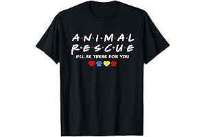 Adorable Extrication Initiative "I'll Be There For You" Printed Tee
