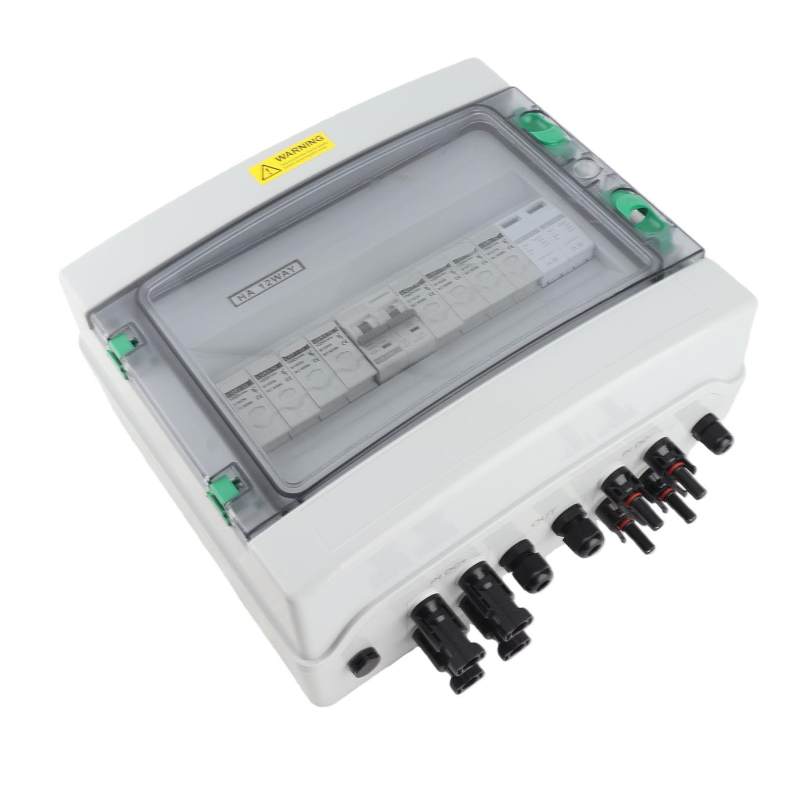 Keenso PV-Combiner-Box, 63A Leitungsschutzschalter, Wasserdichtes Design