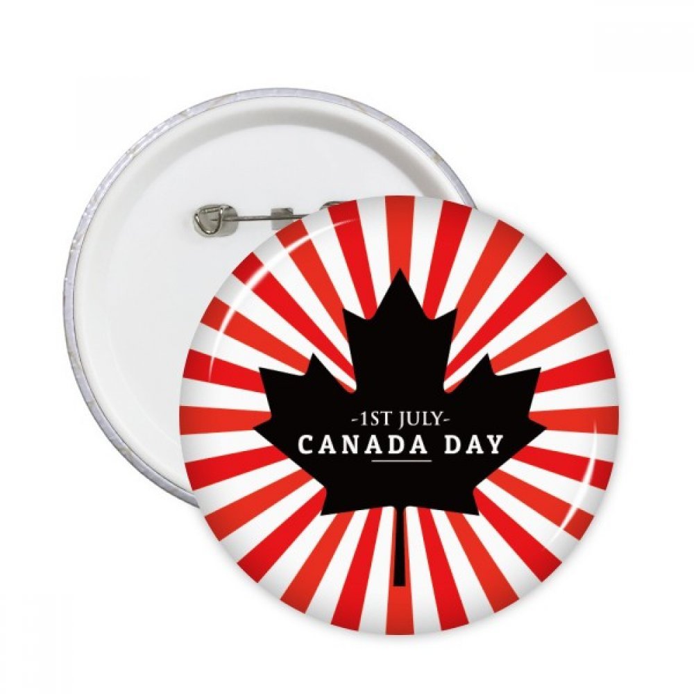 Badge feuille d'érable résistant pour éviter de ternir vos accessoires