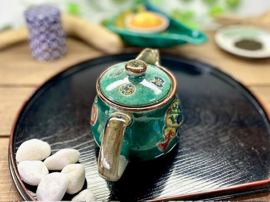 青花後手茶心壷　急須　煎茶道具 青花後手茶心壷 急須 煎茶道具