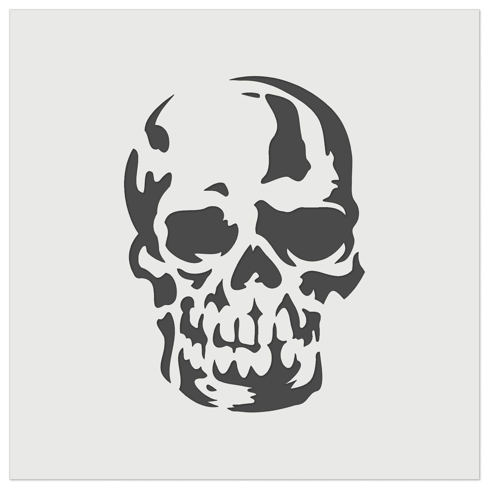 Simple Skull Stencil
