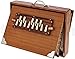 Amilav Collections Large Shruti Box, Solid Teak Wood Sur Peti With Bag, Shruti Box Tuned to 440Hz, 16