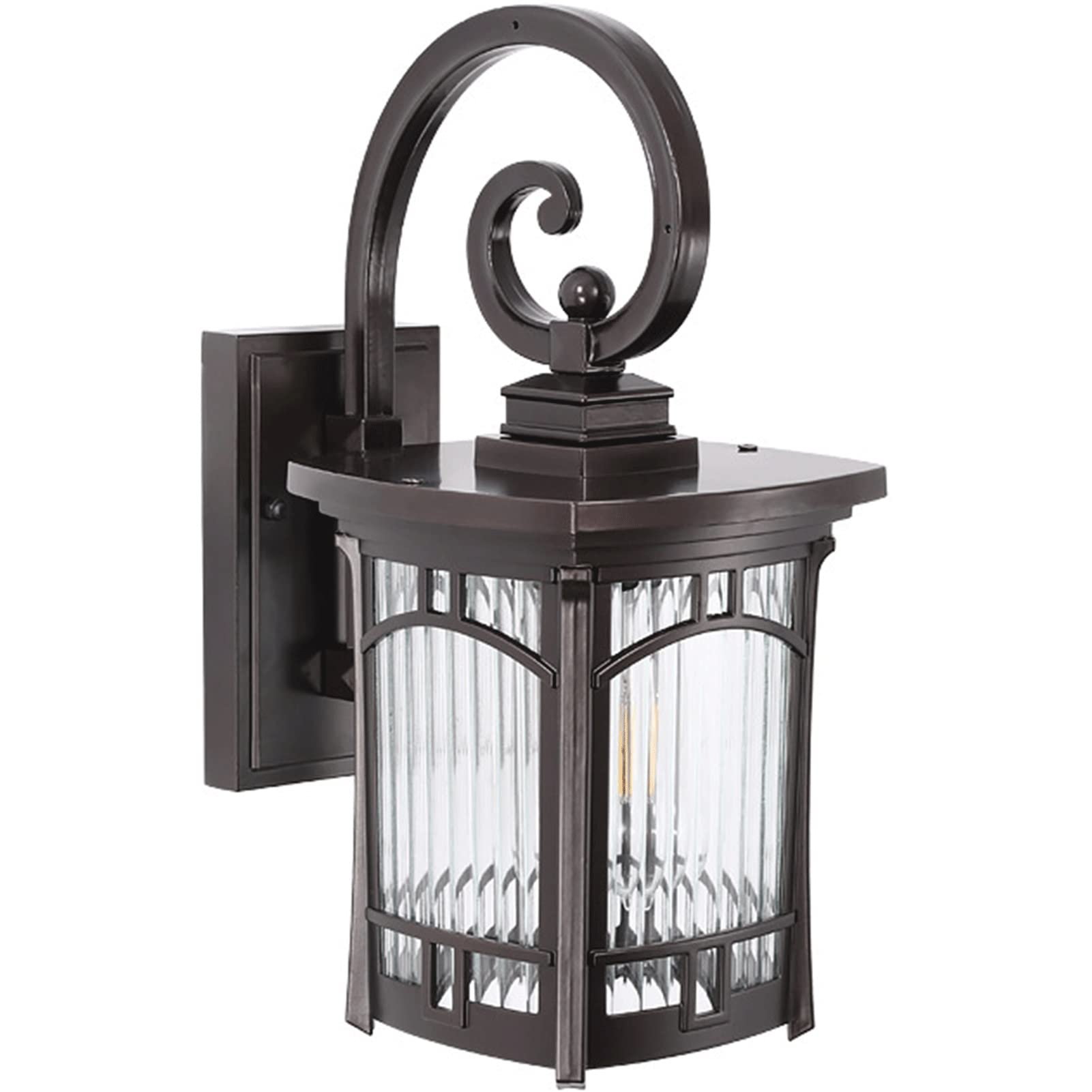 Lanterne murale étanche GYORI : luminaire extérieur de patio et grande lanterne pour maison