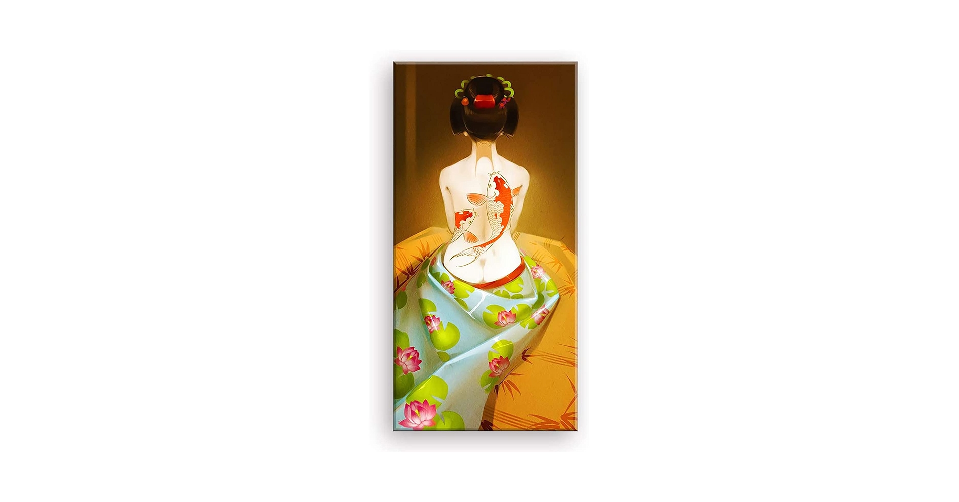 Amazon.com: ZOMNAI Japanese Woman Wall Art Asian Style