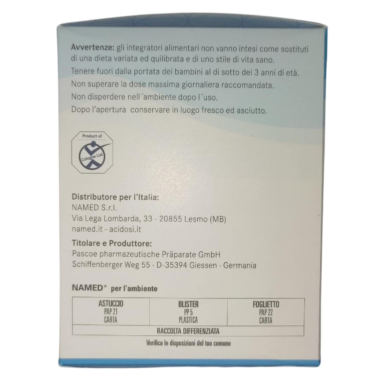Pascoe Basentabs 200cpr
