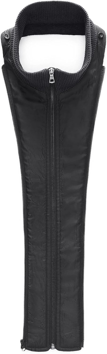 Mens Wool Blend Coat with Removable Inner Collar Business Single Breasted Windproof... - Image 5