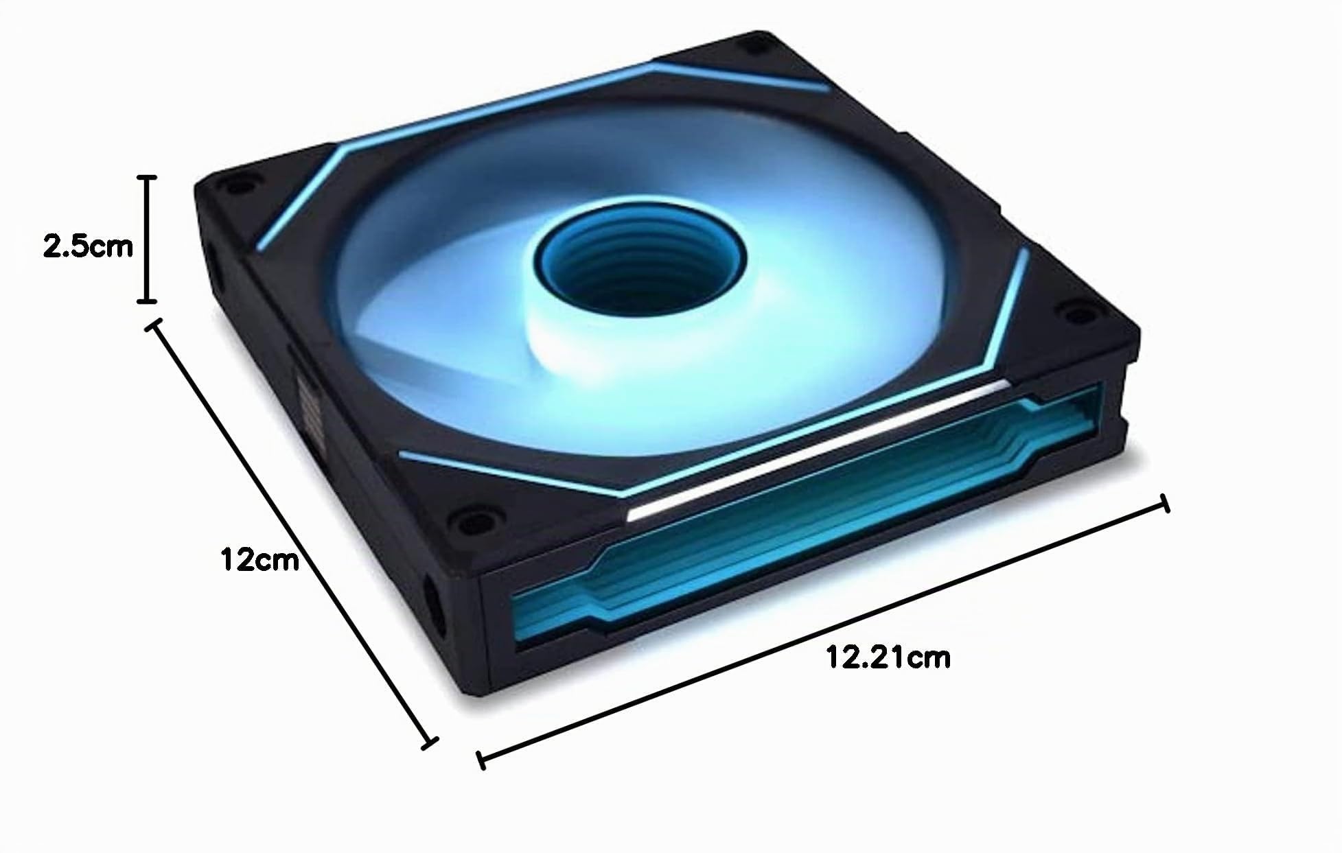 Lian-Li Uni Fan SL-Inf 120 ARGB PWM - 120mm, Schwarz