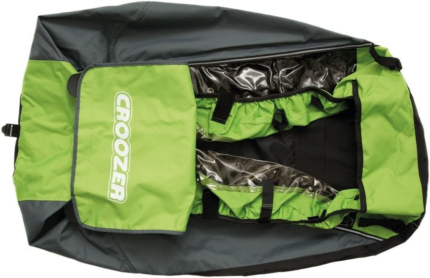 CroozerUnisex – Adults Bicycle Trailer – 3092022080 – Green, One Size