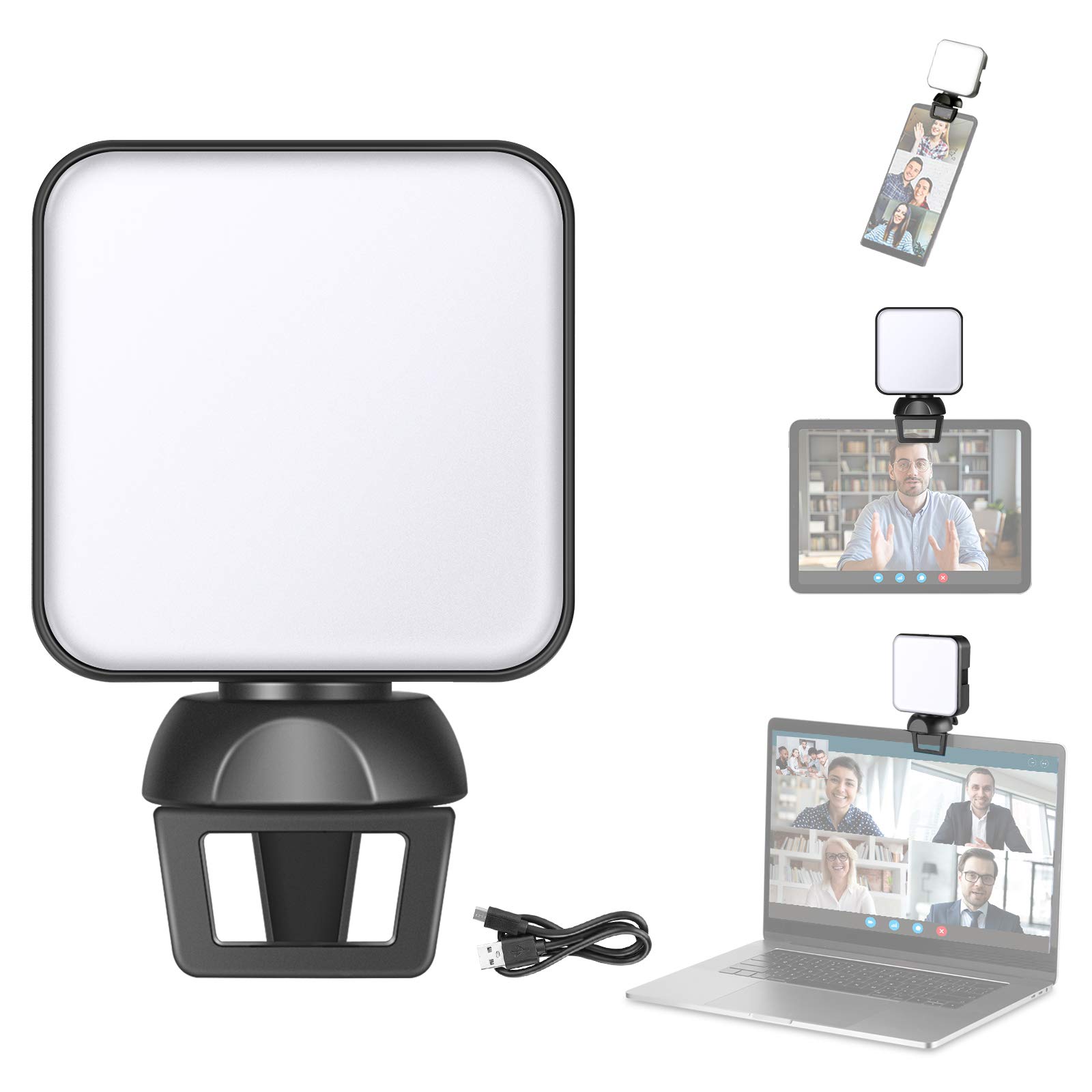 Buy Neewer Video Conference Lighting Kit with Clamp for Phone/Laptop