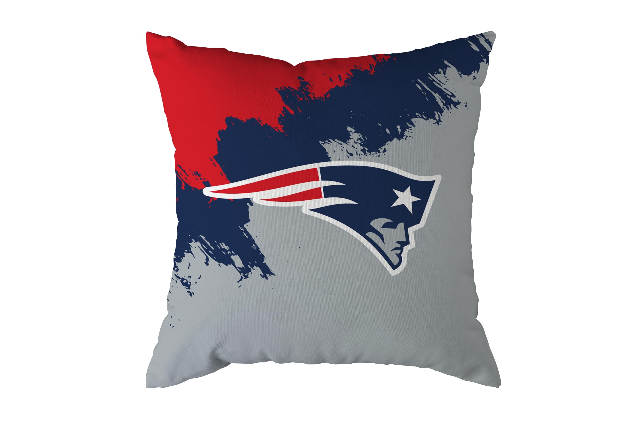 Great Branding Unisex Multicoloured Nfl Cushion New England Patriots Football Cushion Brush Pillow Sofa Cushion 50 X 50 Cm, 50X50cm