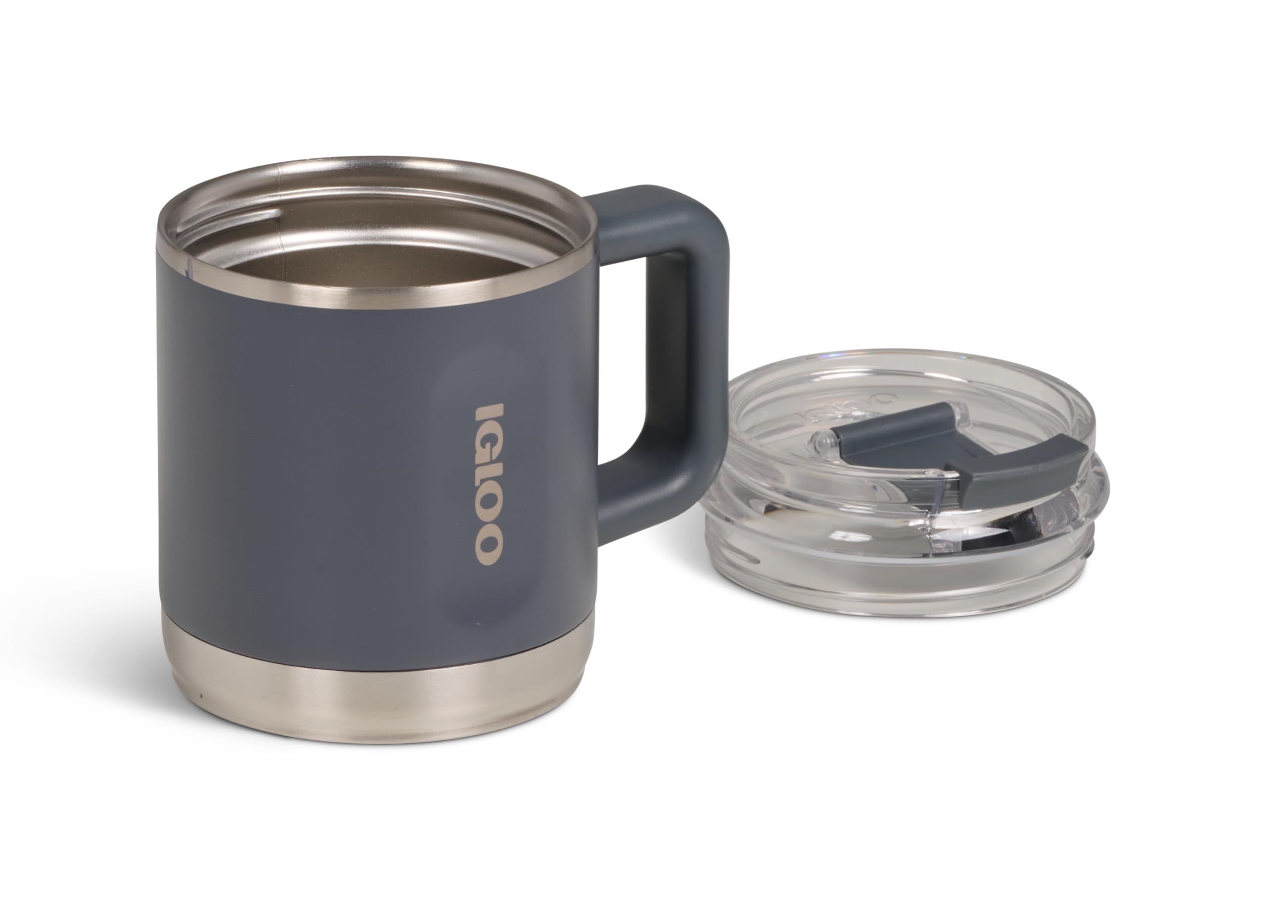 IGLOO Coffee Mug Kaffeebecher – Isolierter Thermobecher aus Edelstahl, 443 ml – Auslaufsicher, Doppelwandig, Ideal für Büro, Reisen & Outdoor – Hält Getränke heiß & kalt