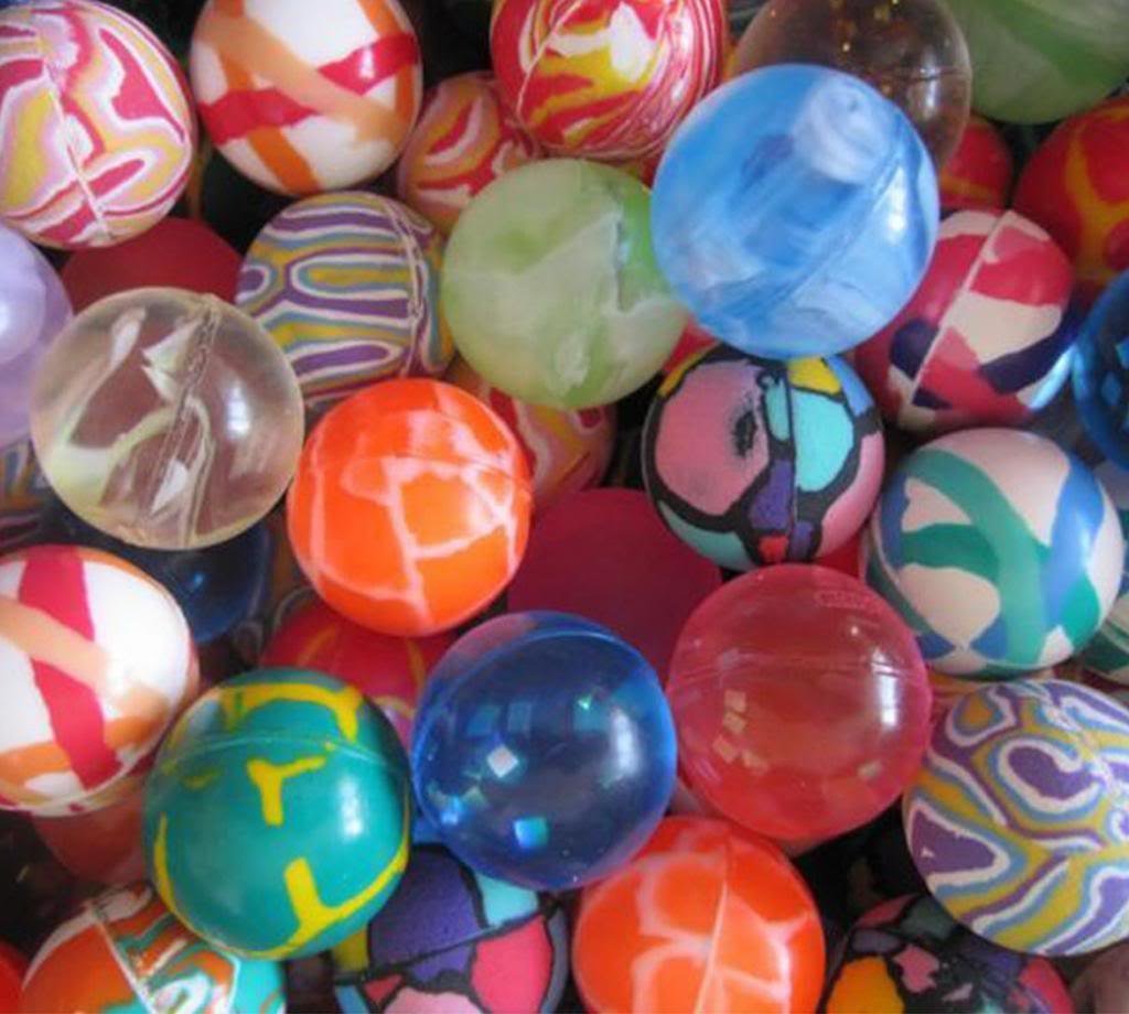 Flyyfree 15 X Mixed Colour Jet Bouncy Balls