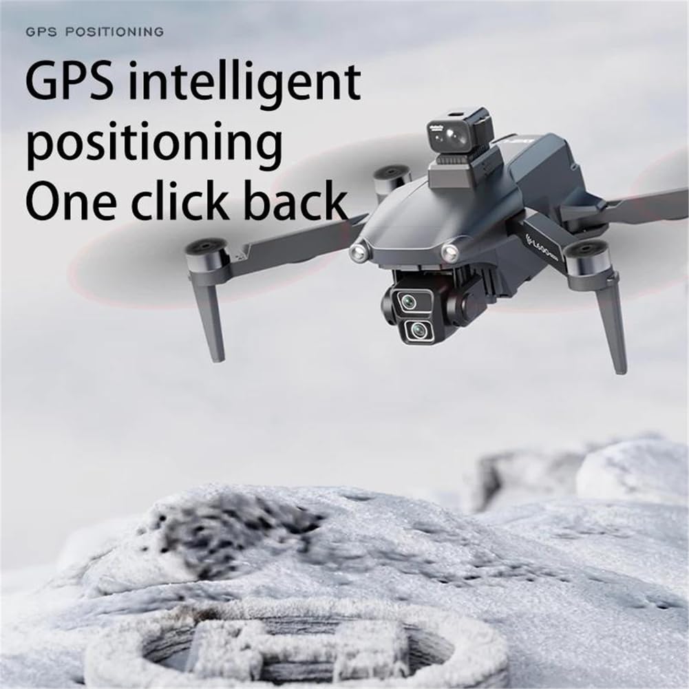 Triple battery,nowy dron gps l600-1 profesjonalny 8k kamera powietrzna fpv bezszczotkowy omijanie przeszkód z dużym ekranem zdalnego sterowania składany dron