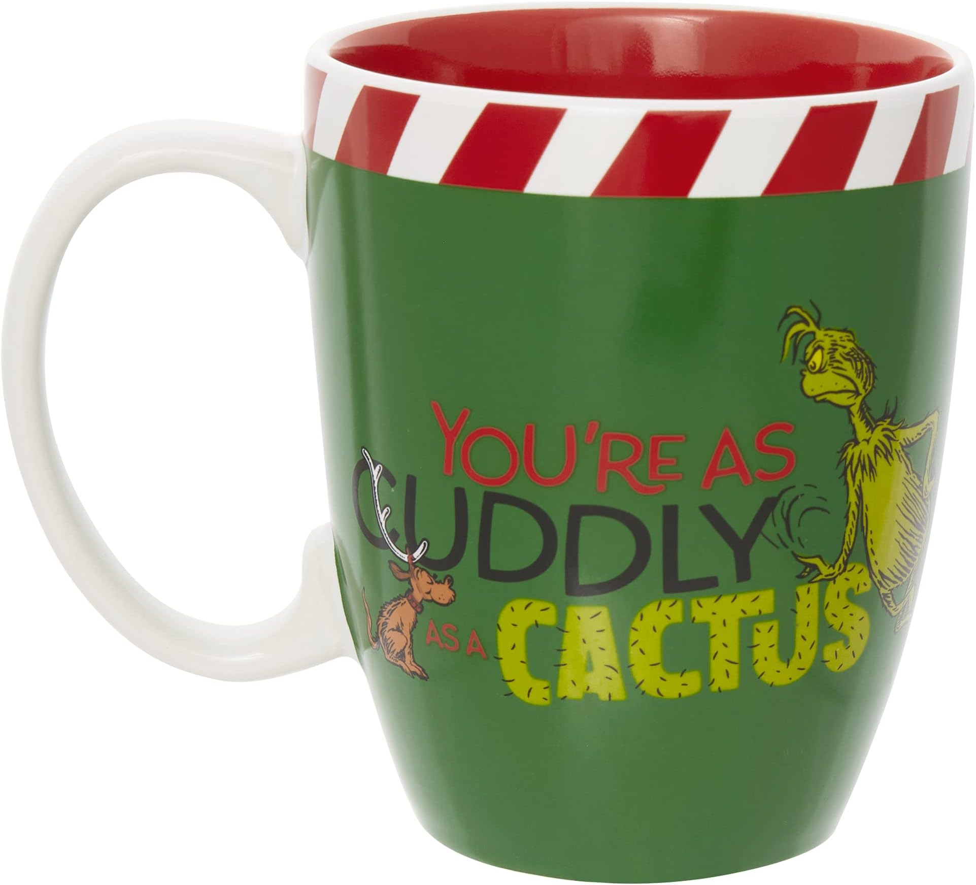 Amazon.com: Bioworld Dr. Seuss The Grinch Resting Grinch Face Heat ...