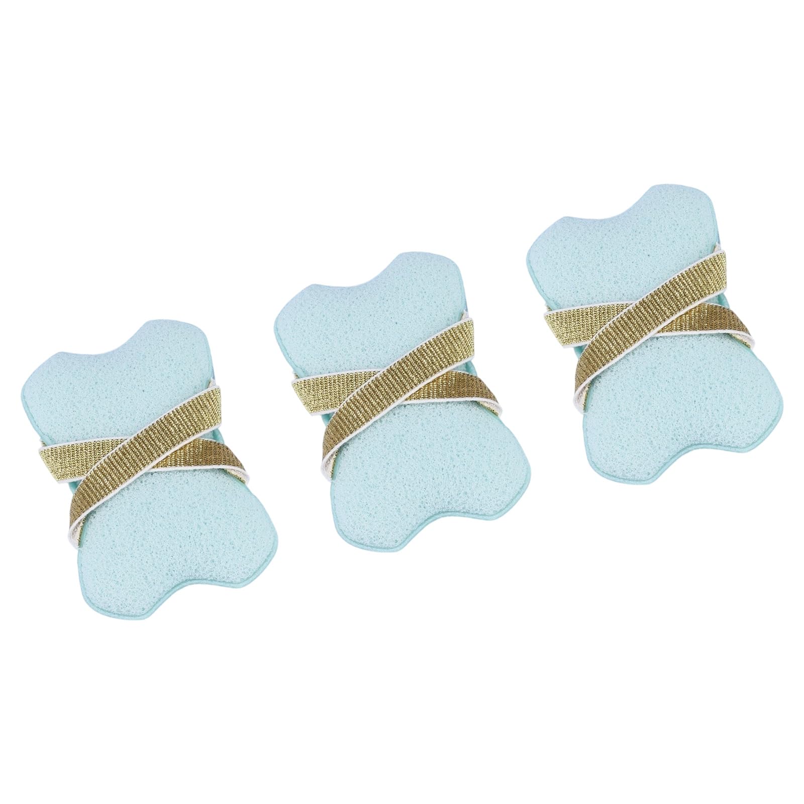 Nucelit 3PCS Soap Holder Sponge Soaps Bag with Strap Design for Bathroom Storage and Bubblebath Sponge Soap Foaming Accessories Savers Bag