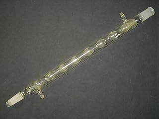 KIMBLE CHASE Life Science 431000-2440 Borosilicate Glass Allihn Condensers with Full Length Joint, 570 mm Overall Height, 3/8