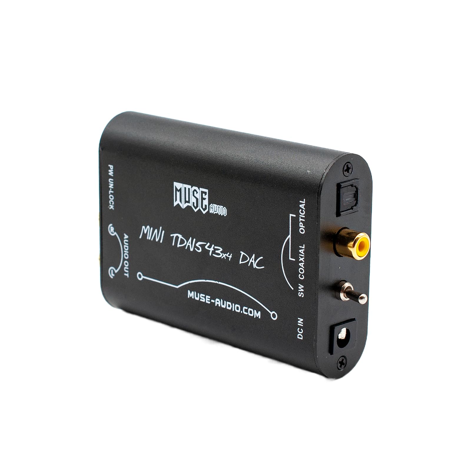 TDA1543 x4 DIR9001 SPDIF NOS DAC audio decoder per amplificatori circuiti stampati